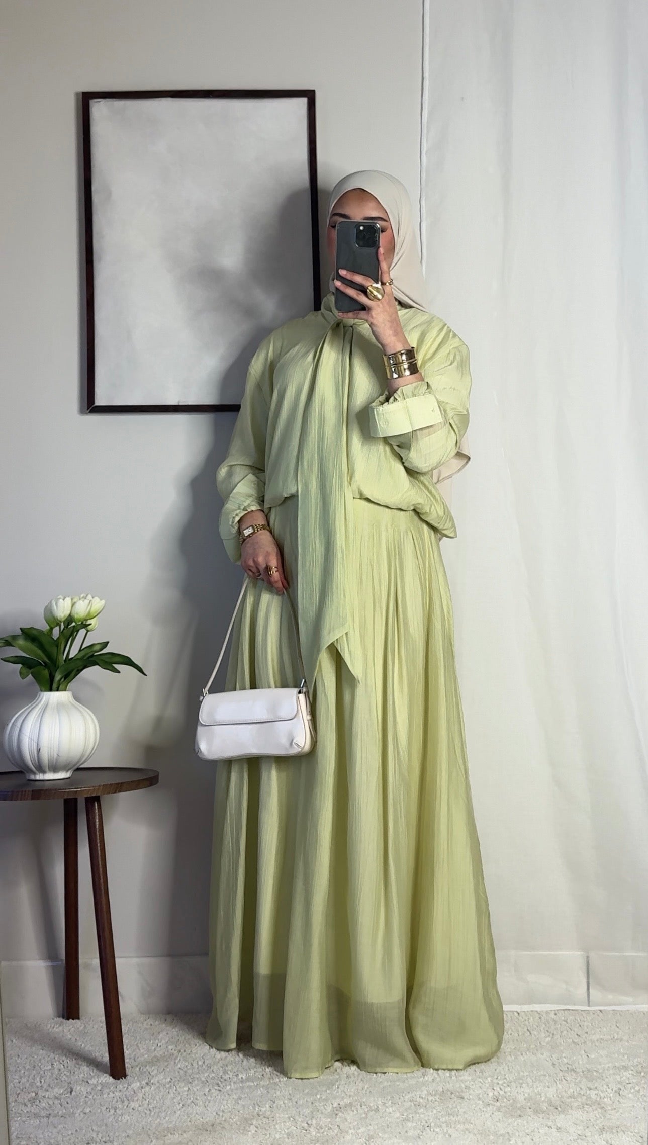 Ensemble Zahina - vert mint -