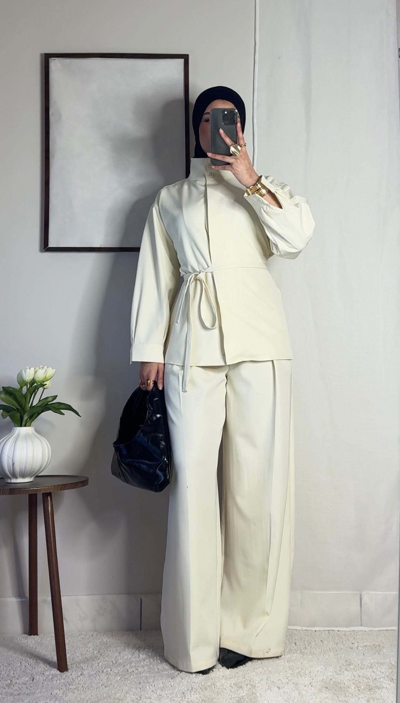 Ensemble Casual - blanc -