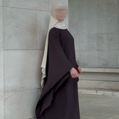 Abaya Ameera - marron -