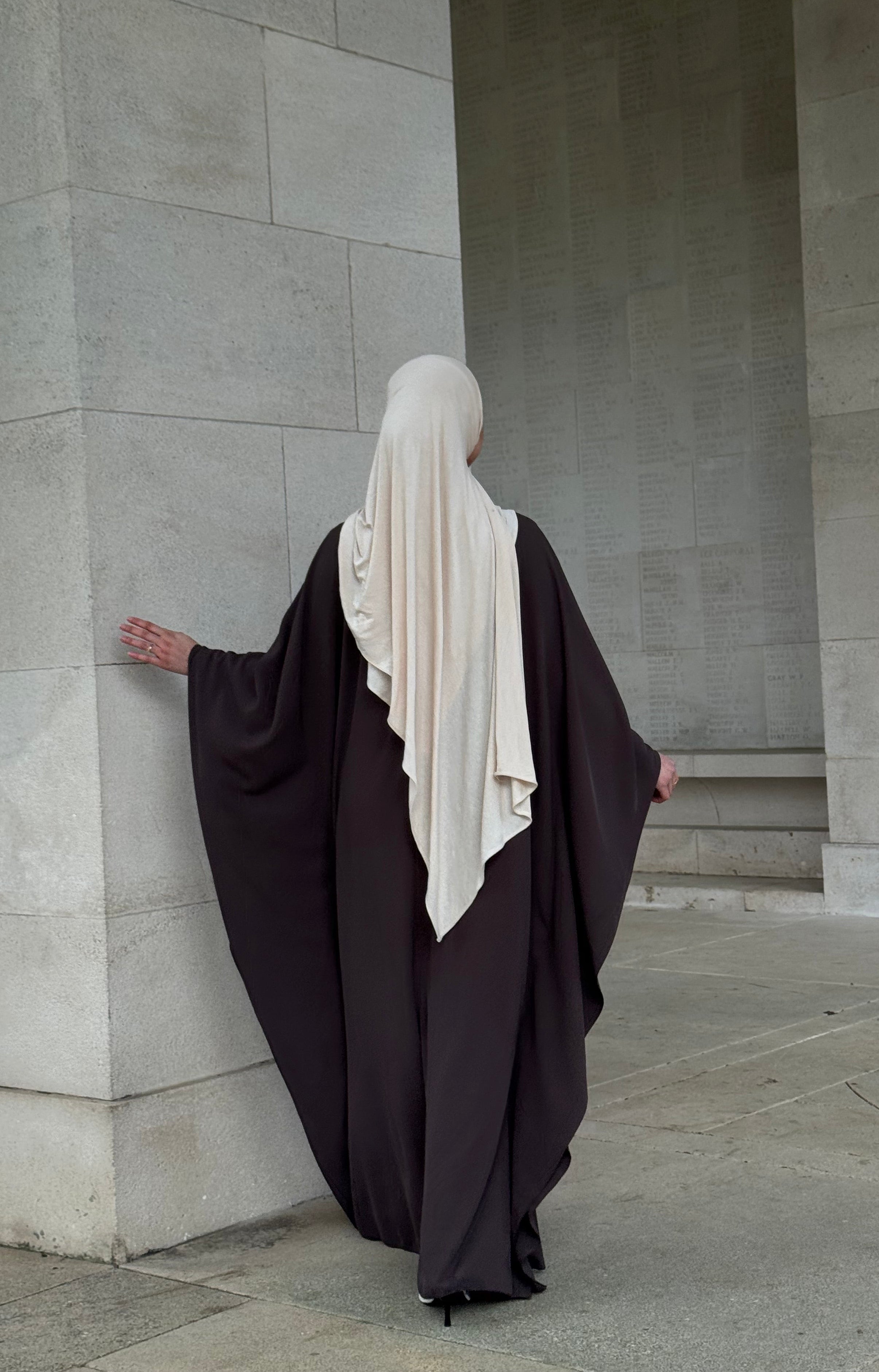 Abaya Ameera - marron -