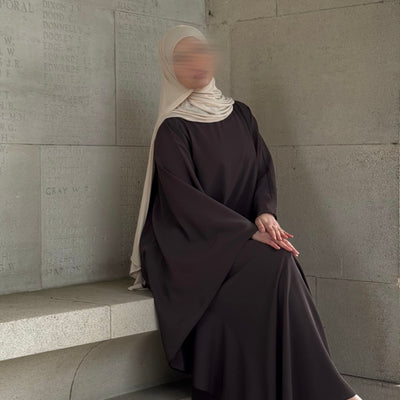 Abaya Ameera - marron -