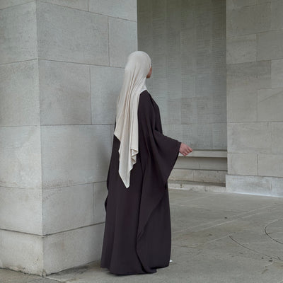 Abaya Ameera - marron -