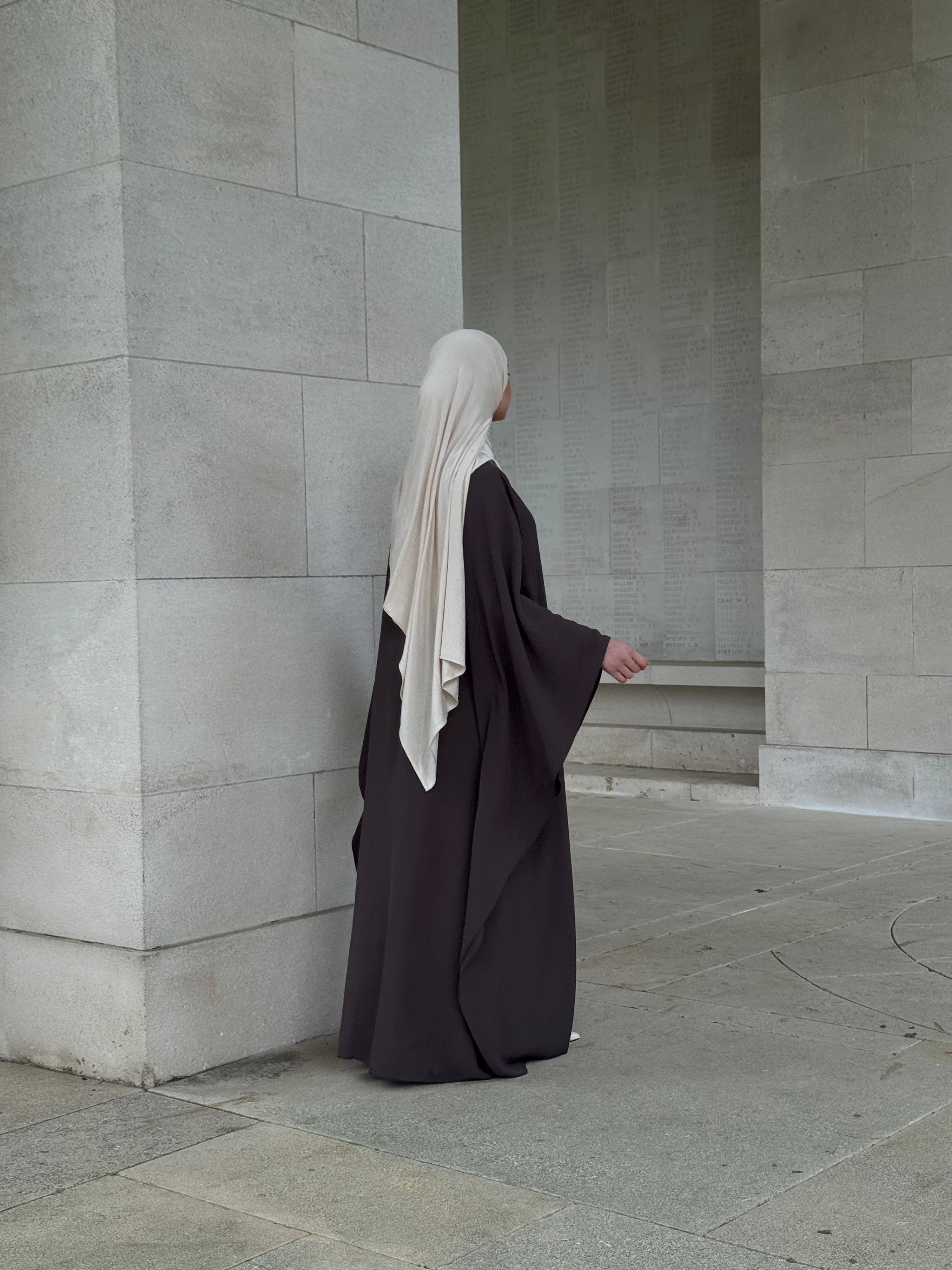 Abaya Ameera - marron -