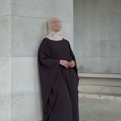 Abaya Ameera - marron -
