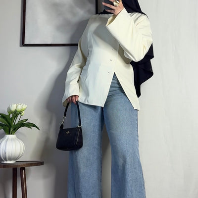 Top kimono - écru -