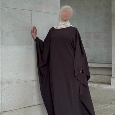 Abaya Ameera - marron -