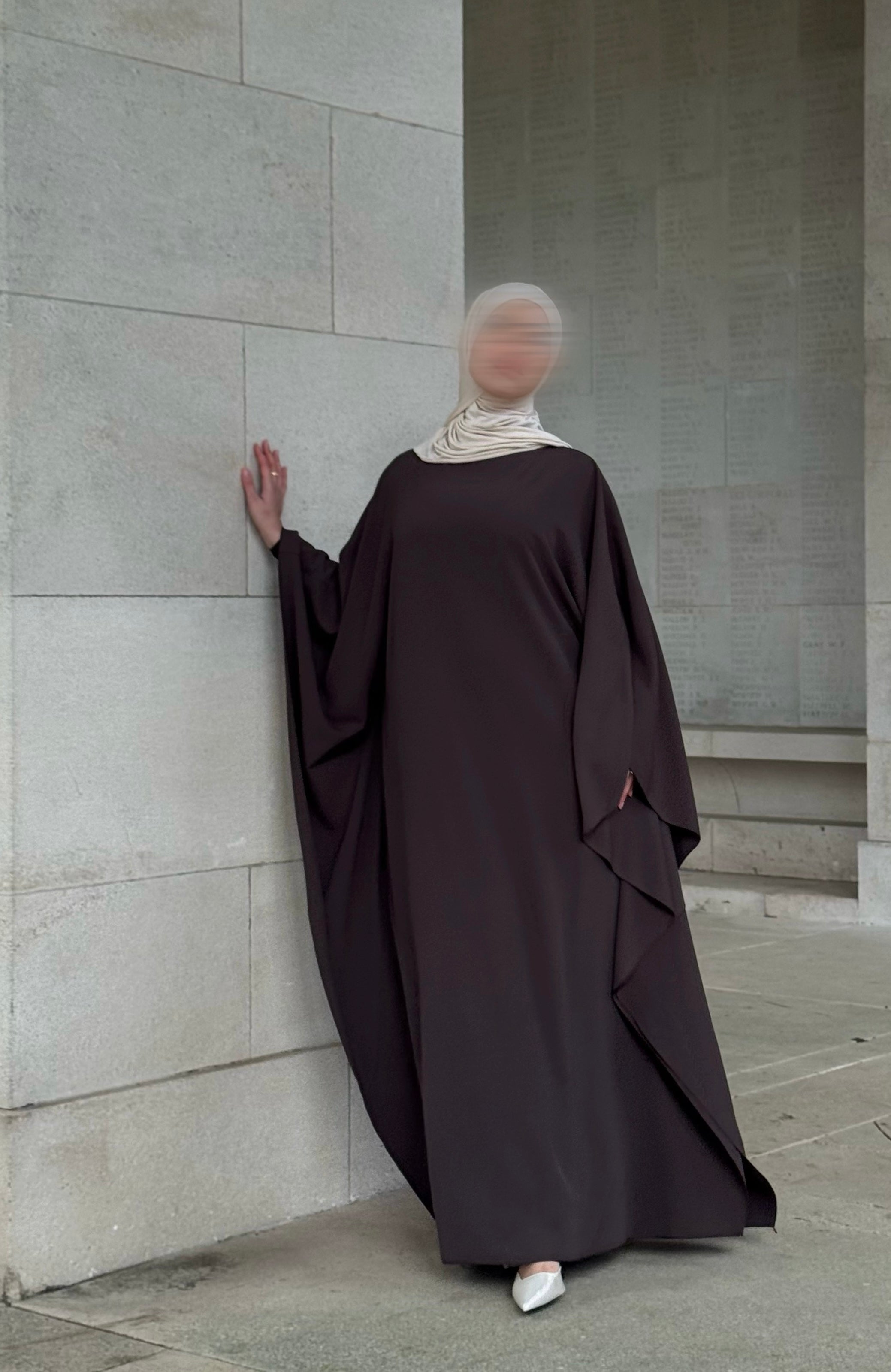 Abaya Ameera - marron -
