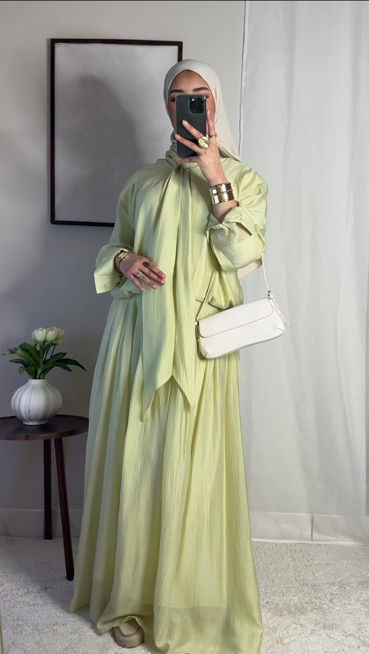 Ensemble Zahina - vert mint -