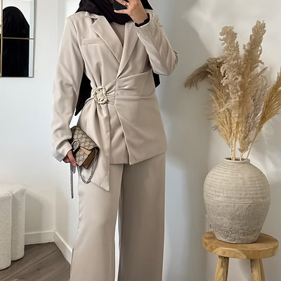 Ensemble Marie - taupe -