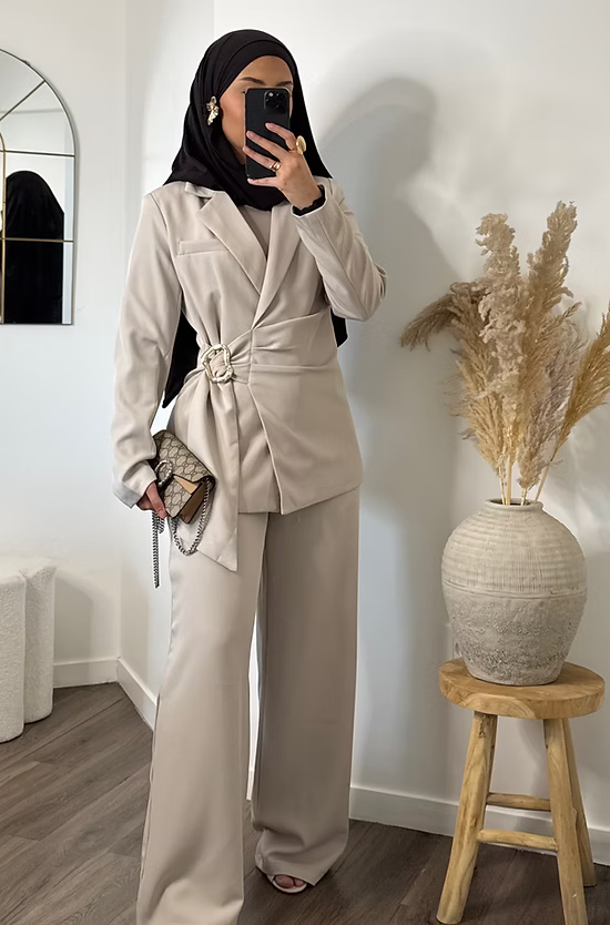 Ensemble Marie - taupe -