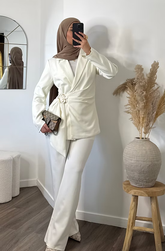 Ensemble Marie - blanc cassé -