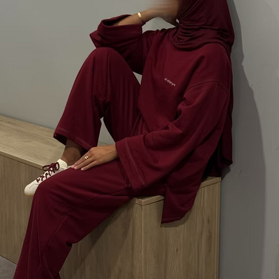 Dünya set - bordeaux