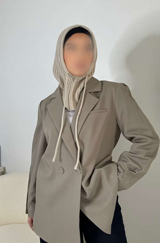 Cagoule - taupe -