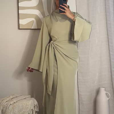 Doha dress - aqua green -