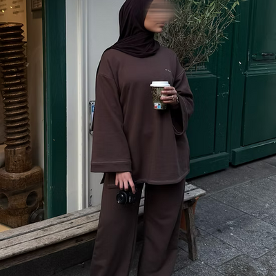 Dünya set - marron -