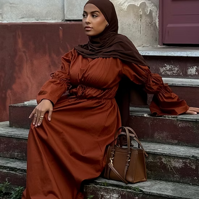 Robe Hanna - rouille -