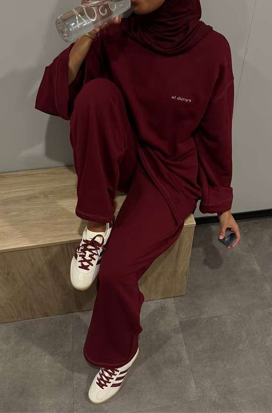 Dünya set - bordeaux