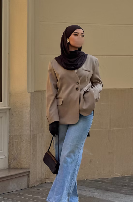 Blazer avec ficelle - camel -