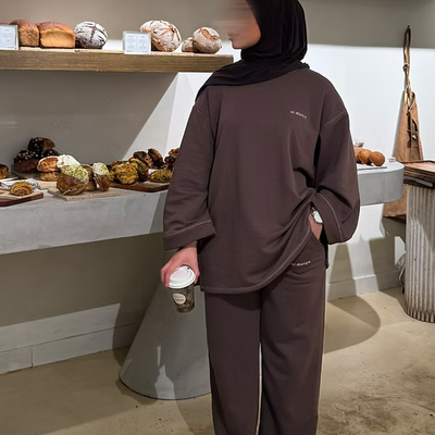 Dünya set - marron -