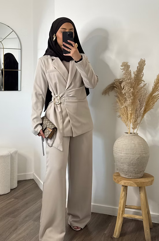 Ensemble Marie - taupe -