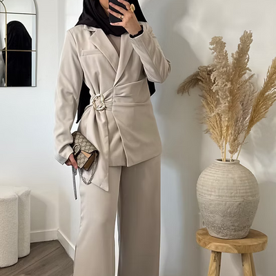 Ensemble Marie - blanc cassé -
