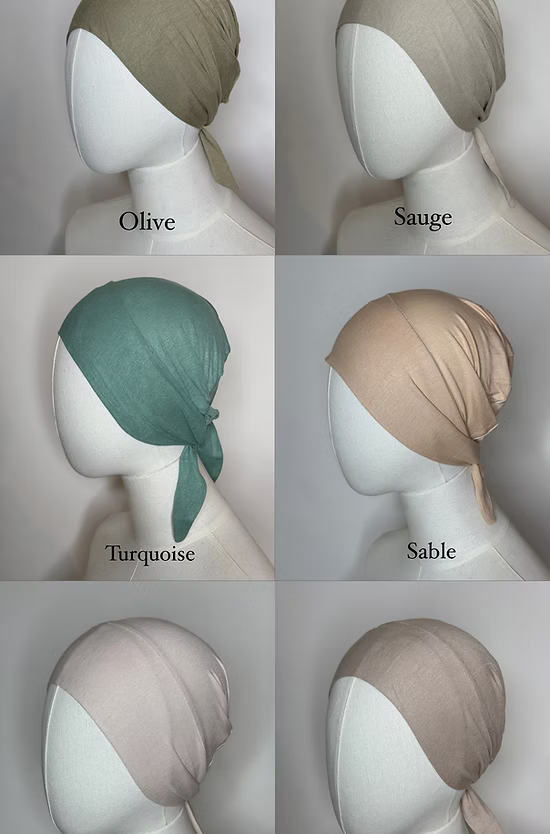Bonnet coton à nouer - 18 coloris -