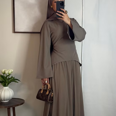 Set Leyan - taupe -