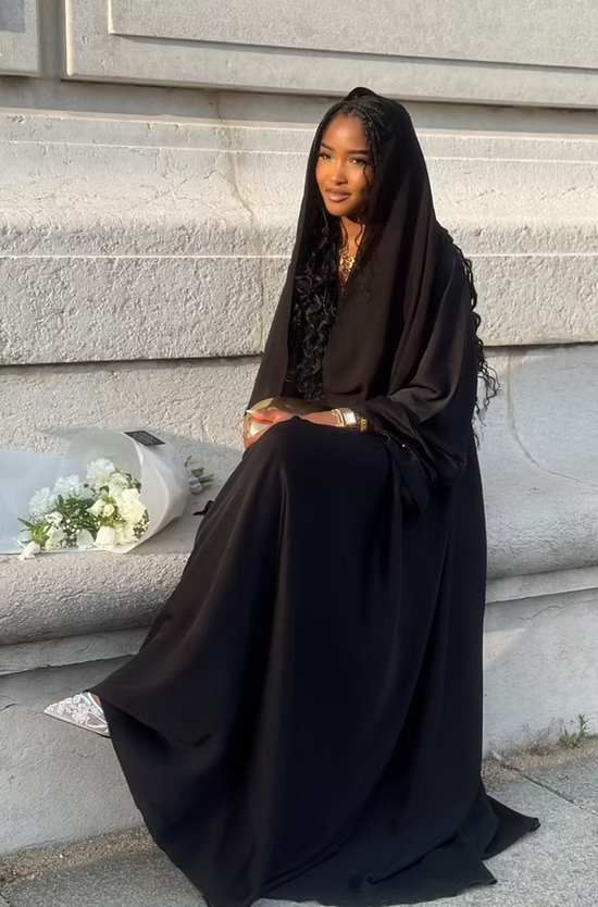 Abaya Dubai Nour - black -