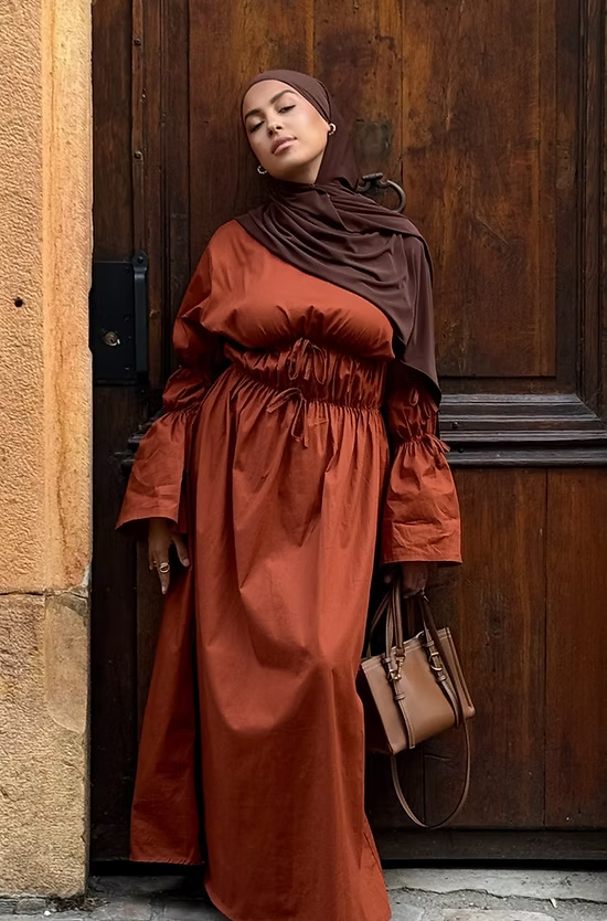 Robe Hanna - rouille -