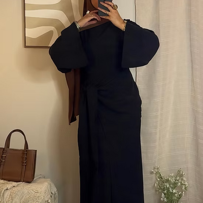 Robe Doha - noir -