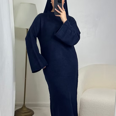 Robe pull Tissem - bleu marine -