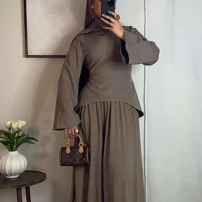 Set Leyan - taupe -