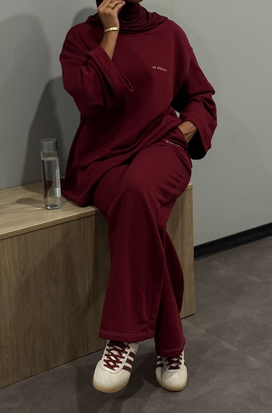 Dünya set - bordeaux