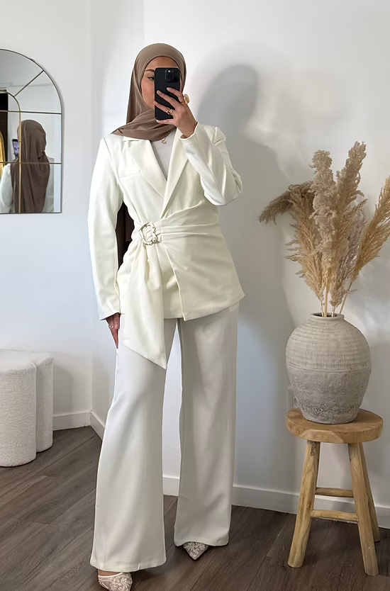 Ensemble Marie - blanc cassé -