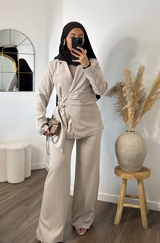 Ensemble Marie - taupe -