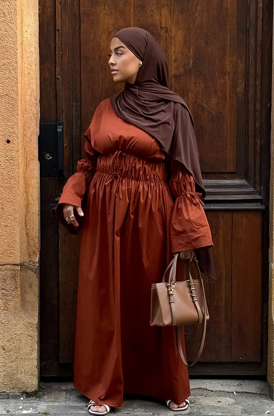 Robe Hanna - rouille -