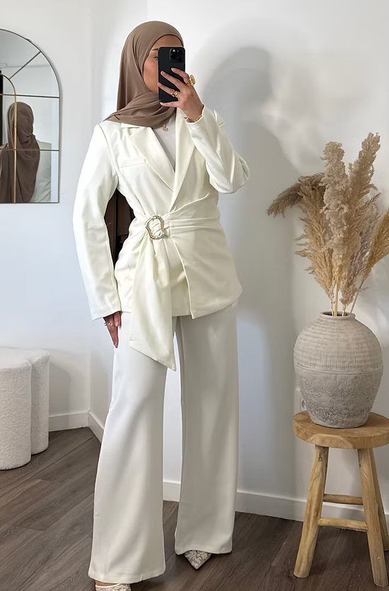 Ensemble Marie - blanc cassé -