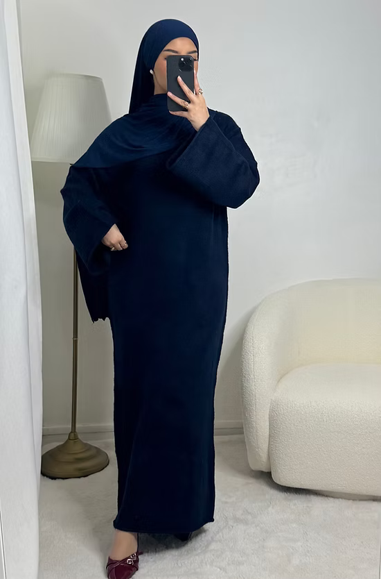 Robe pull Tissem - bleu marine -