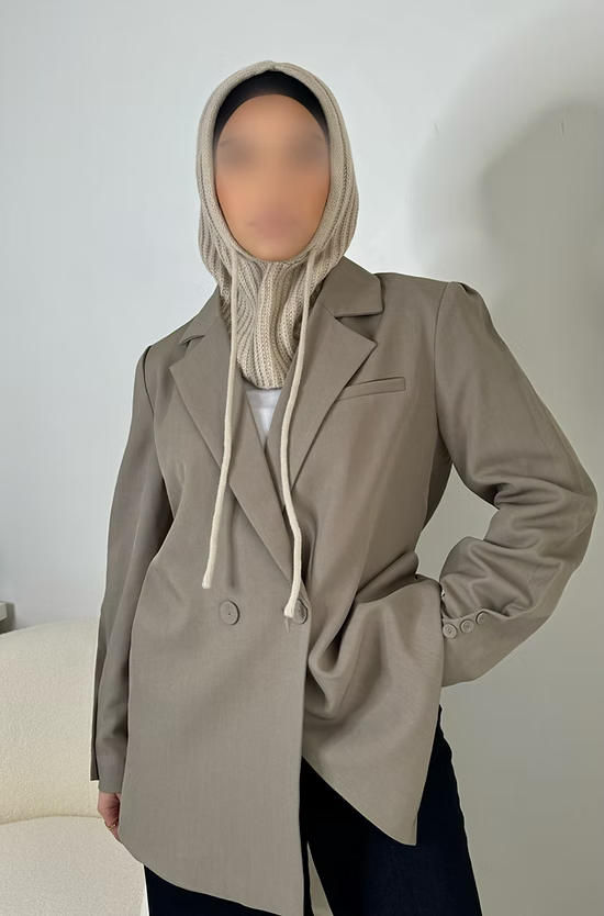 Cagoule - taupe -