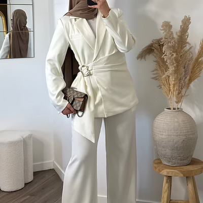 Ensemble Marie - blanc cassé -