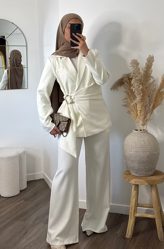 Ensemble Marie - blanc cassé -