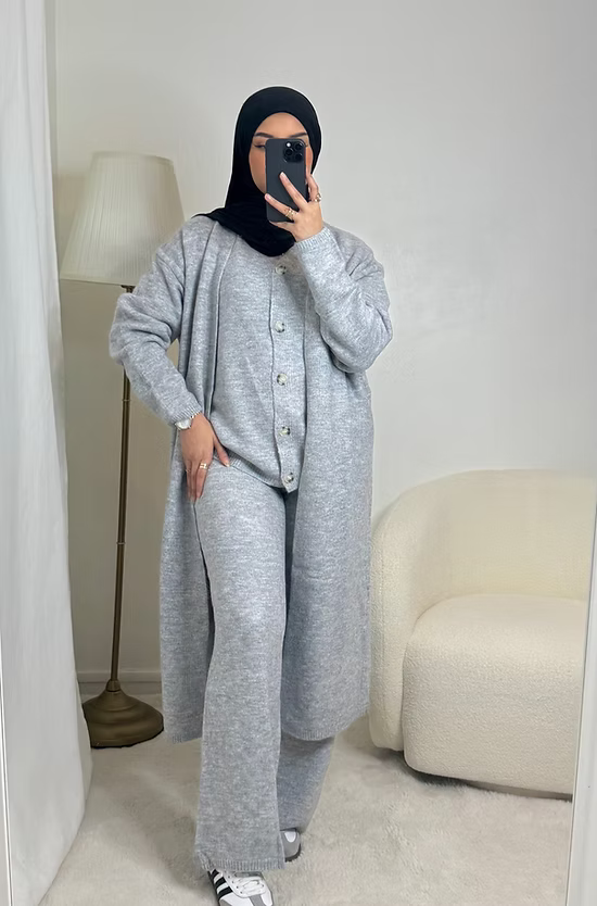 Ensemble Malak - gris -