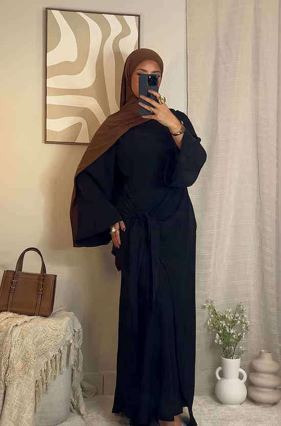 Robe Doha - noir -