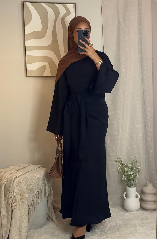 Robe Doha - noir -