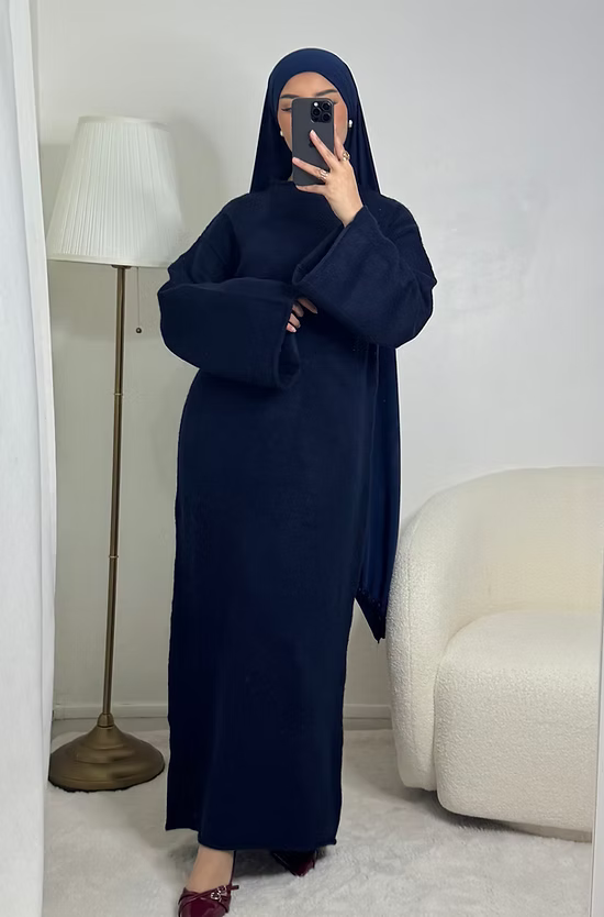 Robe pull Tissem - bleu marine -