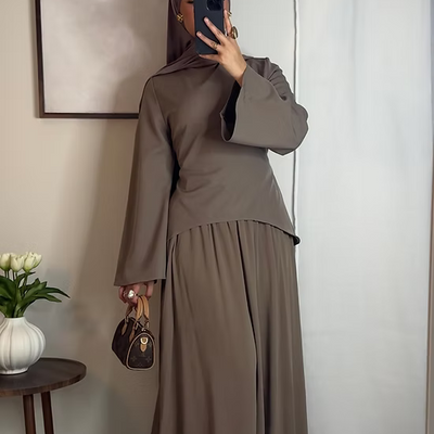 Set Leyan - taupe -