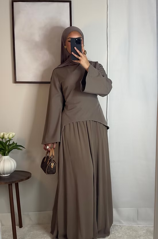 Set Leyan - taupe -
