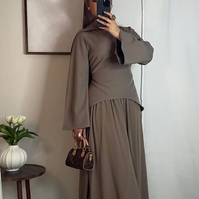 Set Leyan - taupe -