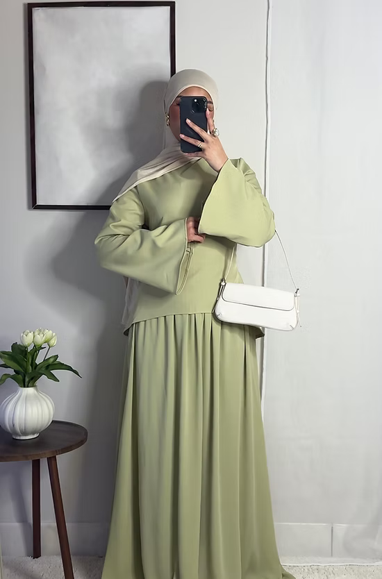 Set Leyan - vert eau -