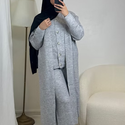 Ensemble Malak - gris -